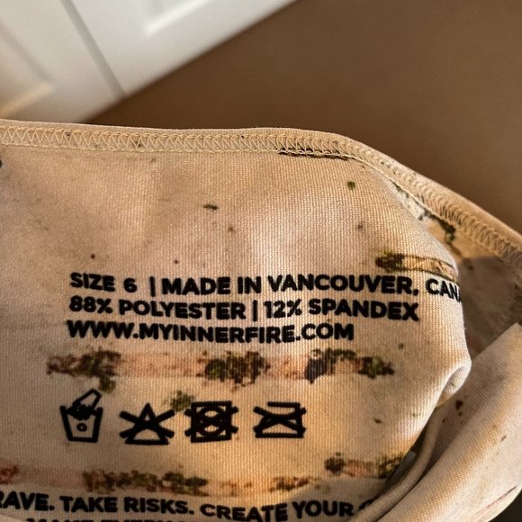 Inner Fire Birch Tree Yoga Leggings - Picture 4 of 4